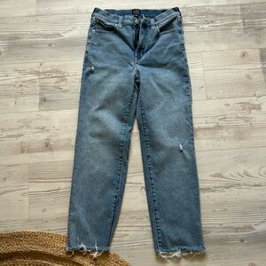 J. Crew Stovepipe Jeans, 27P